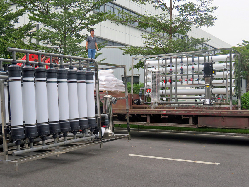 400噸/天超濾+反滲透廢水深度處理回用水裝置